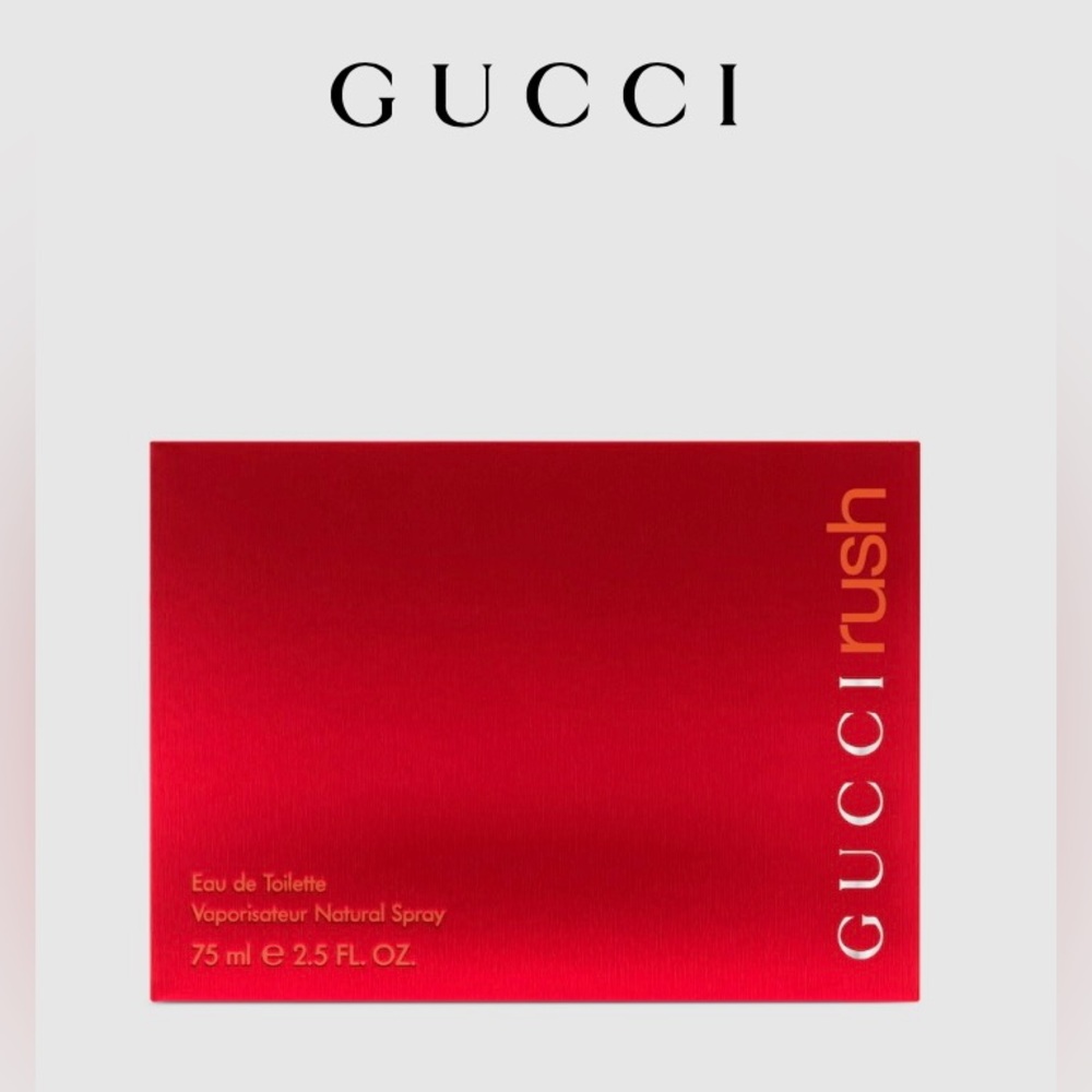 AUTHENTIC Gucci Rush Eau de Toilette Spray Perfume Women 2.5 fl oz / 75 ml